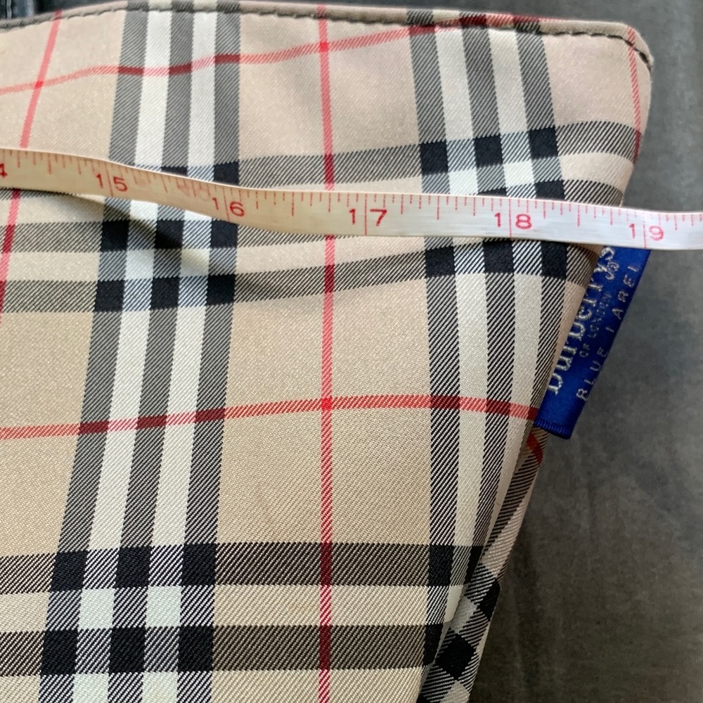 Burberrys Blue Label Nova Check Tote Bag - Picture 12 of 16